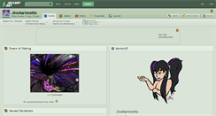 Desktop Screenshot of jinxmarionette.deviantart.com