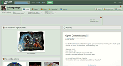 Desktop Screenshot of drkdragonrage.deviantart.com
