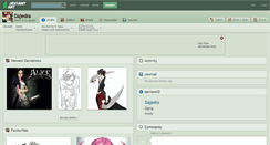 Desktop Screenshot of dajedra.deviantart.com