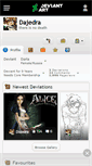 Mobile Screenshot of dajedra.deviantart.com