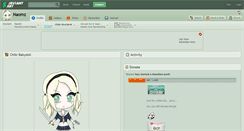 Desktop Screenshot of naomz.deviantart.com