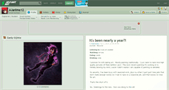 Desktop Screenshot of ajanime12.deviantart.com