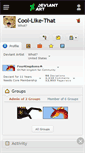 Mobile Screenshot of cool-like-that.deviantart.com