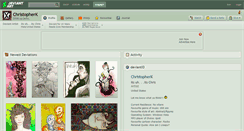 Desktop Screenshot of christopherk.deviantart.com