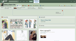 Desktop Screenshot of draco-x-pansy-club.deviantart.com