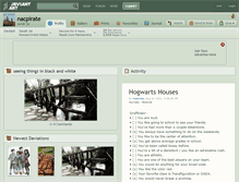 Tablet Screenshot of nacpirate.deviantart.com