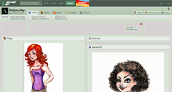 Desktop Screenshot of helyna-may.deviantart.com