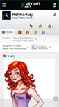 Mobile Screenshot of helyna-may.deviantart.com
