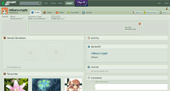 Desktop Screenshot of mikuru-cryplz.deviantart.com