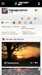 Mobile Screenshot of bigpaganjames.deviantart.com