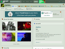 Tablet Screenshot of alasvera.deviantart.com