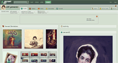 Desktop Screenshot of elif-yemenici.deviantart.com