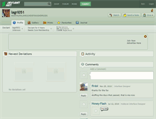 Tablet Screenshot of lagrl051.deviantart.com