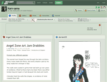 Tablet Screenshot of karn-sama.deviantart.com