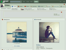 Tablet Screenshot of enileec.deviantart.com