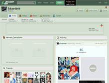 Tablet Screenshot of eduard666.deviantart.com