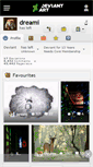 Mobile Screenshot of dreami.deviantart.com