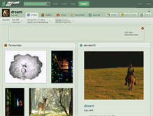 Tablet Screenshot of dreami.deviantart.com