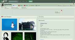 Desktop Screenshot of fishiexfishie.deviantart.com
