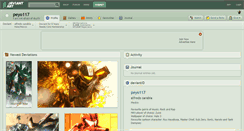Desktop Screenshot of peyo117.deviantart.com