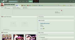 Desktop Screenshot of editionsdeviantart.deviantart.com