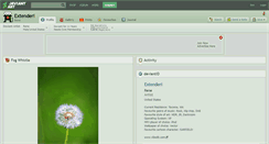 Desktop Screenshot of extenderi.deviantart.com