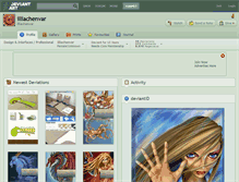 Tablet Screenshot of illiachenvar.deviantart.com