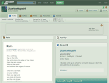 Tablet Screenshot of licoricemoyashi.deviantart.com