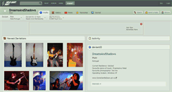 Desktop Screenshot of dreamsandshadows.deviantart.com