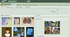 Desktop Screenshot of circuscookie.deviantart.com