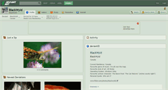 Desktop Screenshot of blackwyld.deviantart.com