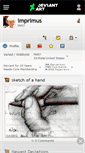 Mobile Screenshot of imprimus.deviantart.com