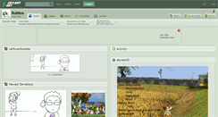 Desktop Screenshot of bubbos.deviantart.com