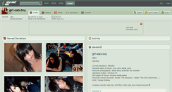 Desktop Screenshot of girl-eats-boy.deviantart.com