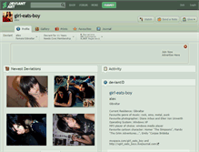 Tablet Screenshot of girl-eats-boy.deviantart.com