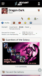 Mobile Screenshot of dragon-dark.deviantart.com