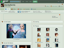 Tablet Screenshot of eternityeternity.deviantart.com