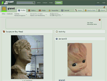 Tablet Screenshot of granet.deviantart.com
