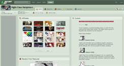 Desktop Screenshot of night-class-vampires.deviantart.com