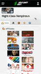 Mobile Screenshot of night-class-vampires.deviantart.com