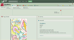 Desktop Screenshot of citrusberry.deviantart.com