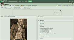 Desktop Screenshot of dw3girl.deviantart.com