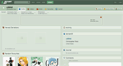 Desktop Screenshot of csfeist.deviantart.com