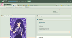 Desktop Screenshot of katzkatzkatz.deviantart.com