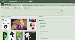 Desktop Screenshot of duong4189.deviantart.com
