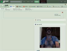 Tablet Screenshot of eeak.deviantart.com