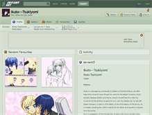 Tablet Screenshot of ikuto---tsukiyomi.deviantart.com