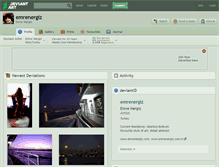 Tablet Screenshot of emrenergiz.deviantart.com