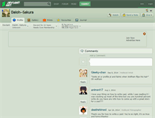 Tablet Screenshot of daioh--sakura.deviantart.com