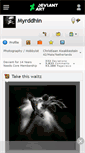 Mobile Screenshot of myrddhin.deviantart.com